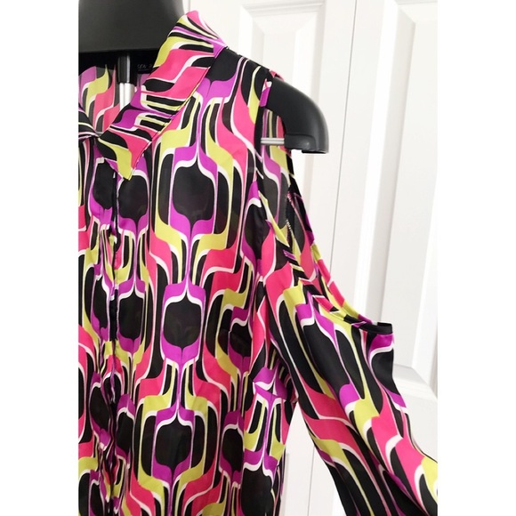 ALLEN B. by Allen Schwartz Cold Shoulder Blouse - Picture 4 of 8